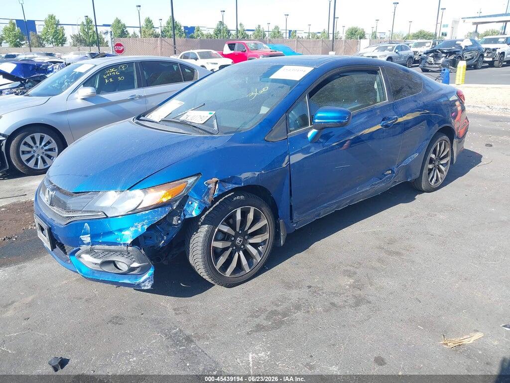 2HGFG3B01FH501277 2015 HONDA CIVIC photo no. 2