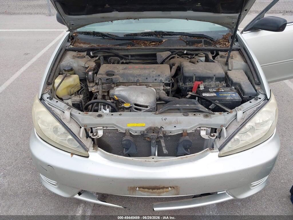 JTDBE32K653014291 2005 TOYOTA CAMRY photo no. 10