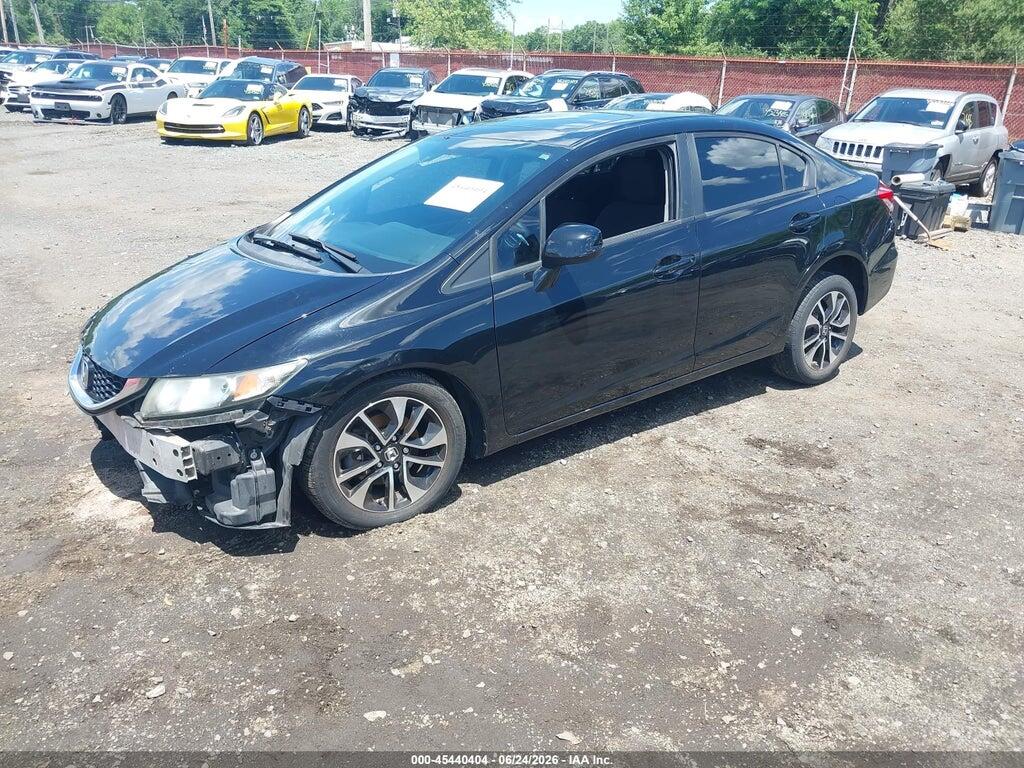 19XFB2F83DE263898 2013 HONDA CIVIC photo no. 2