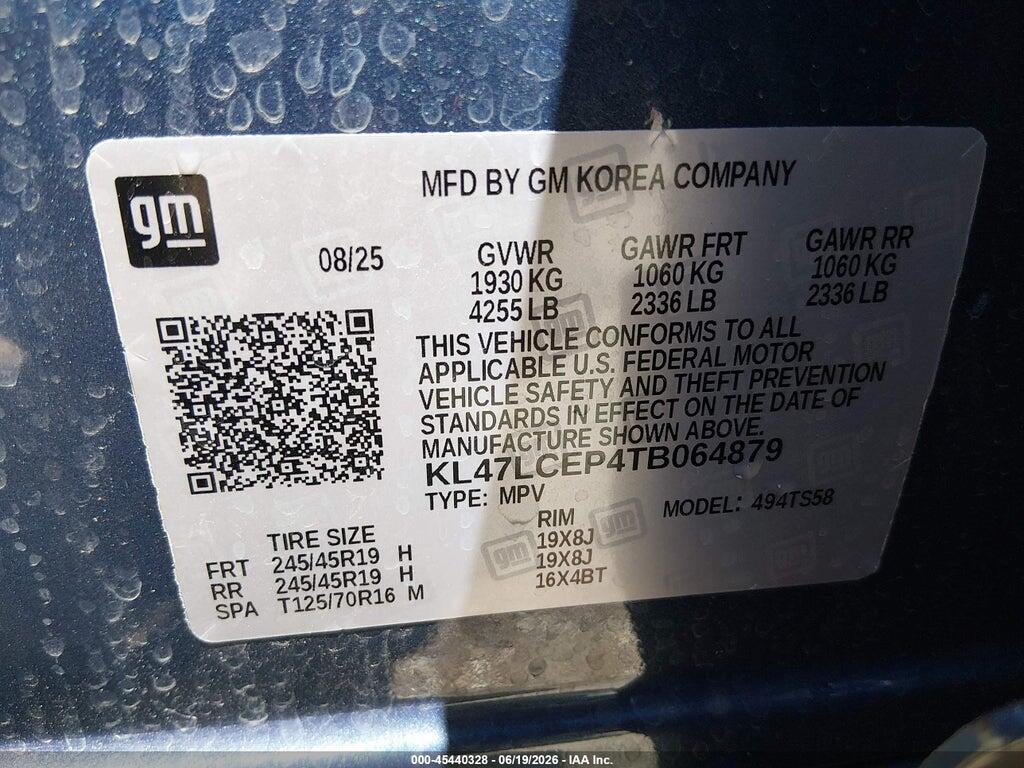 KL47LCEP4TB064879 2026 BUICK ENVISTA photo no. 9