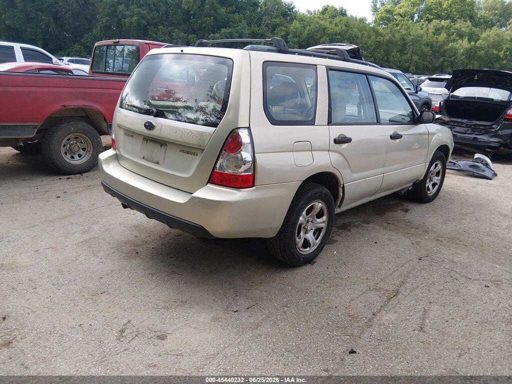 JF1SG63647H730390 2007 SUBARU FORESTER photo no. 4