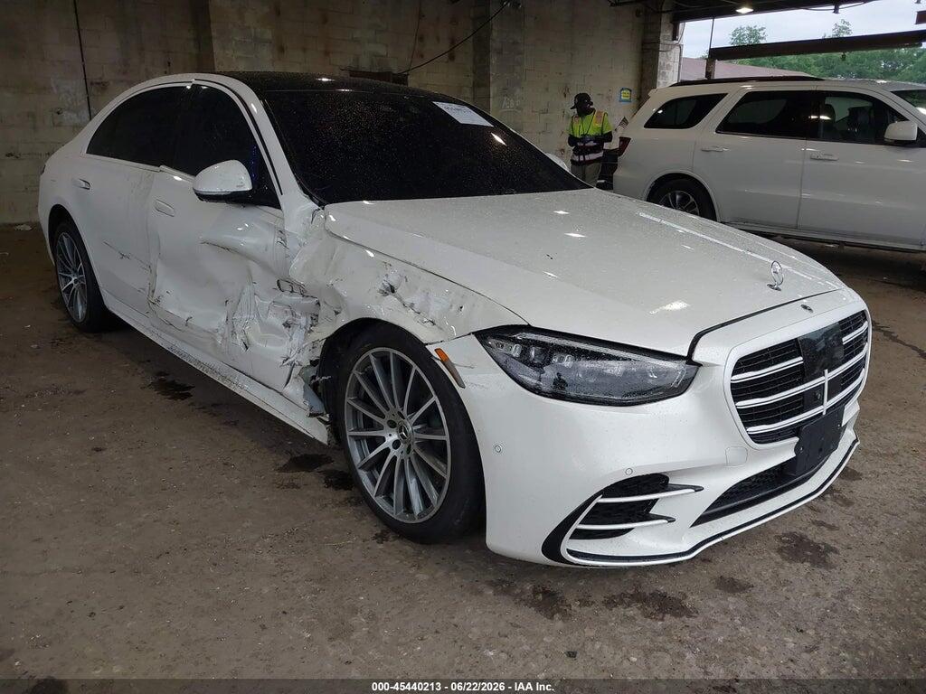 W1K6G6DB2NA157752 2022 MERCEDES-BENZ S 500 photo no. 1