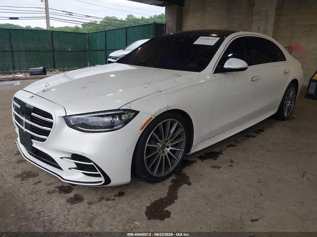 W1K6G6DB2NA157752 2022 MERCEDES-BENZ S 500 photo no. 2