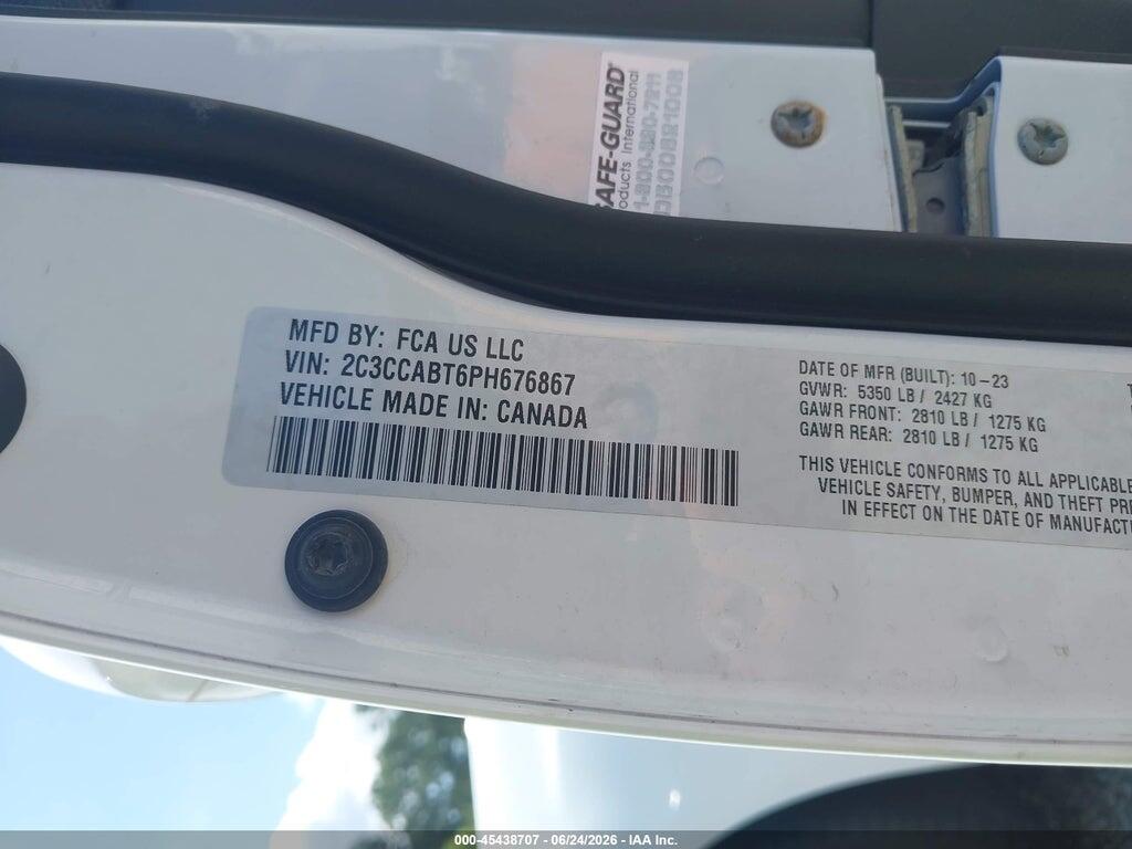 2C3CCABT6PH676867 2023 CHRYSLER 300 photo no. 9
