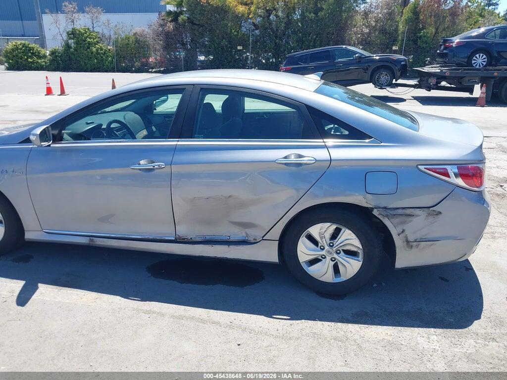 KMHEC4A45FA138671 2015 HYUNDAI SONATA HYBRID photo no. 6
