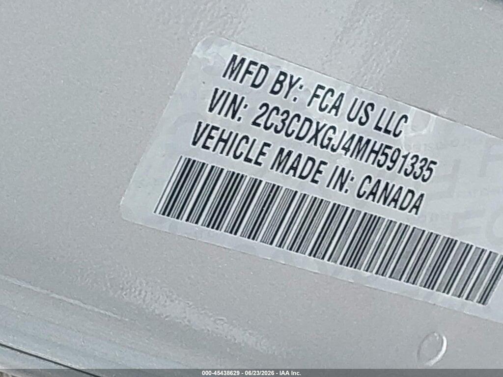 2C3CDXGJ4MH591335 2021 DODGE CHARGER photo no. 9