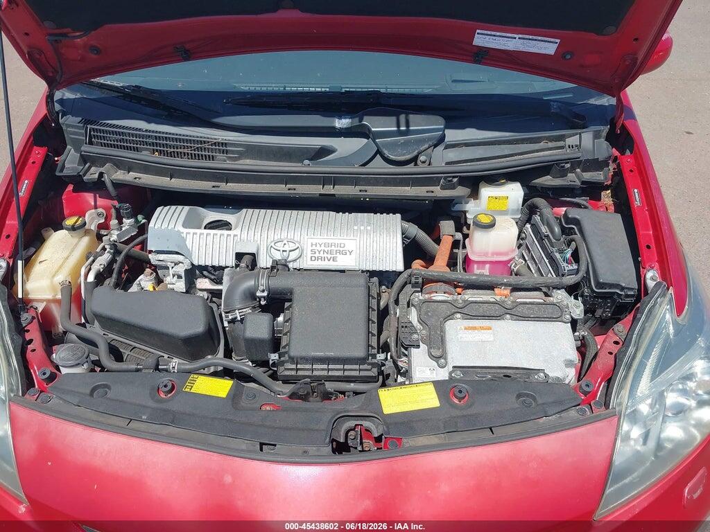 JTDKN3DU0C5417411 2012 TOYOTA PRIUS photo no. 10