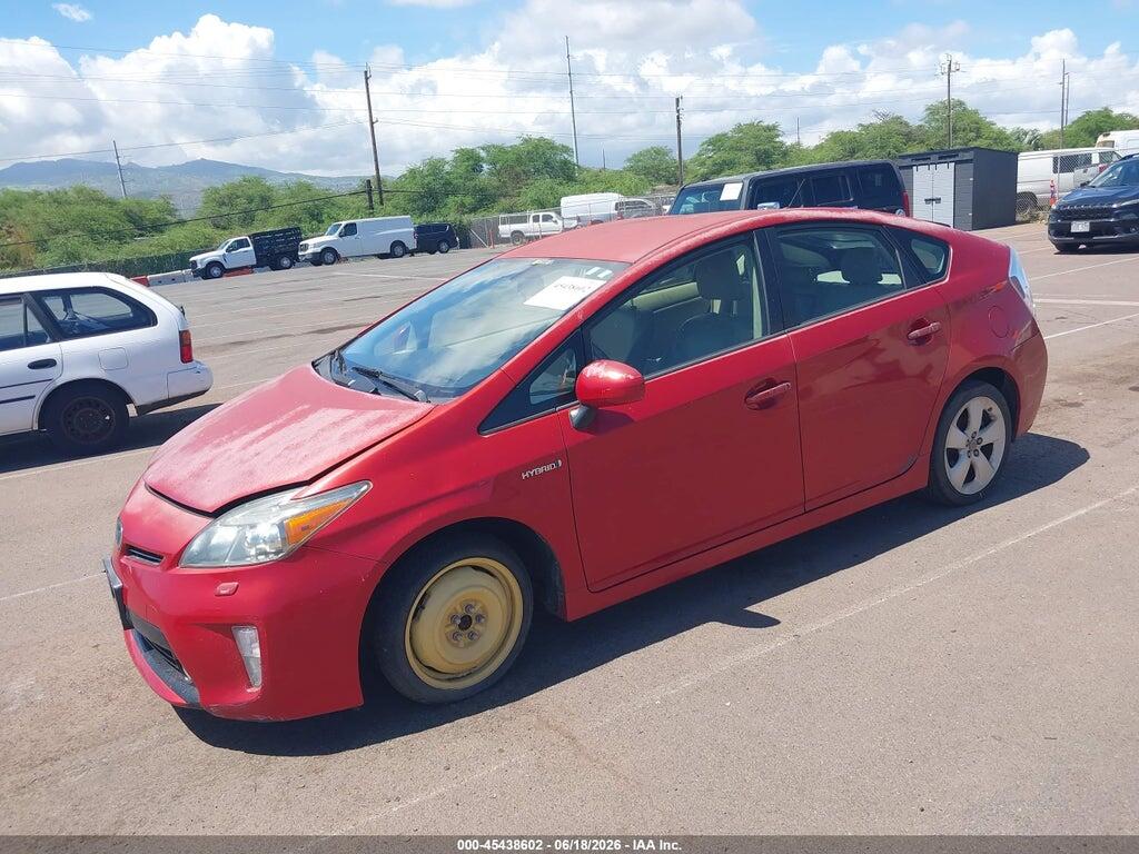 JTDKN3DU0C5417411 2012 TOYOTA PRIUS photo no. 2