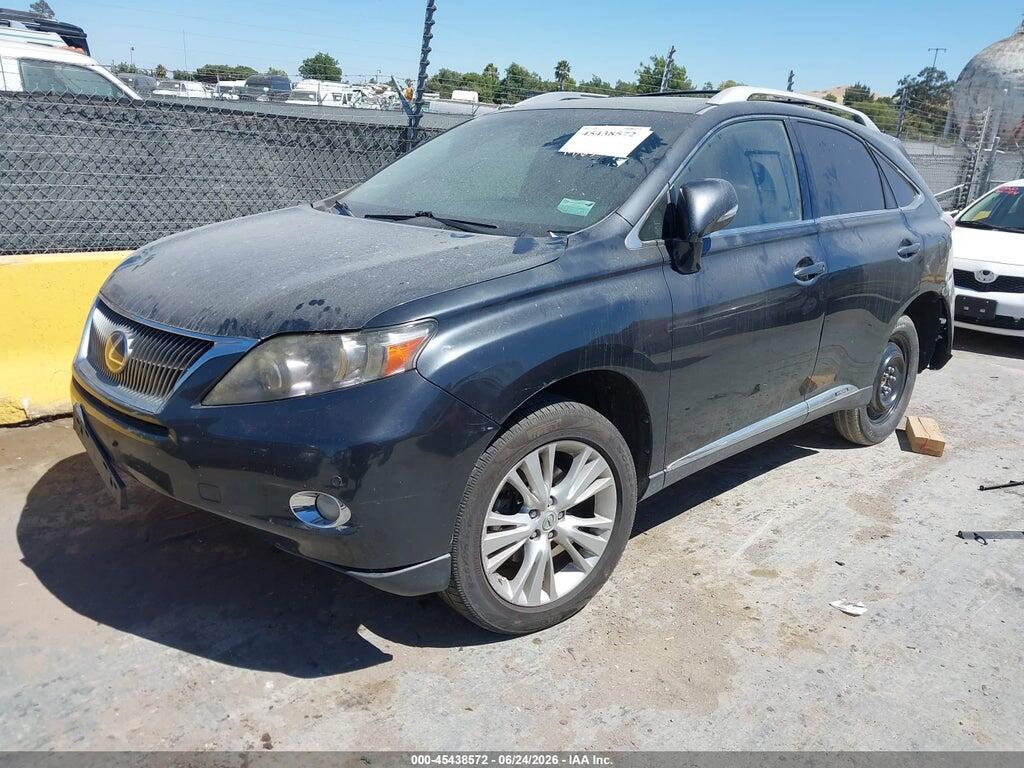 JTJBC1BA7B2041354 2011 LEXUS RX 450H photo no. 2