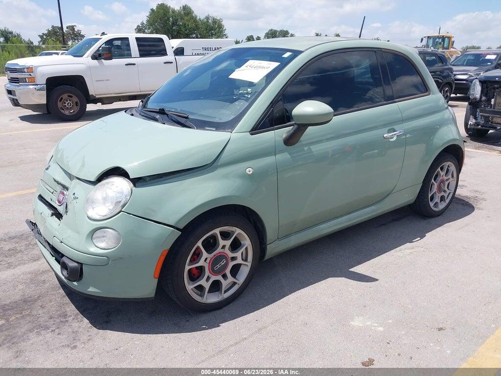 3C3CFFBR6FT619745 2015 FIAT 500 photo no. 2