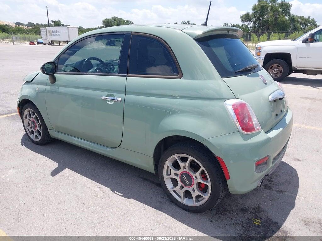 3C3CFFBR6FT619745 2015 FIAT 500 photo no. 3