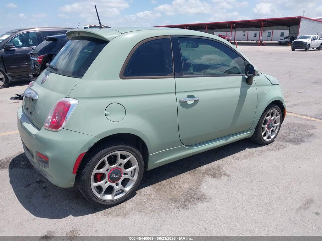 3C3CFFBR6FT619745 2015 FIAT 500 photo no. 4