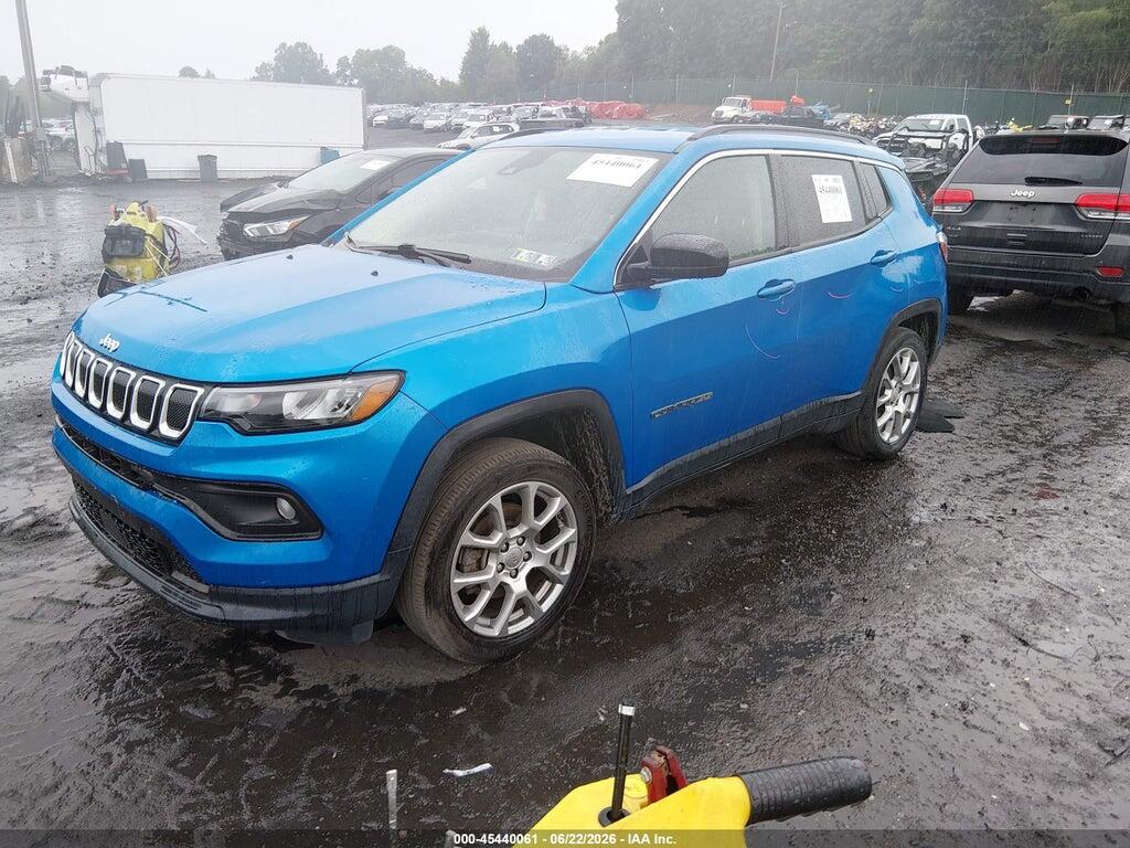 3C4NJDFB7NT117376 2022 JEEP COMPASS photo no. 2