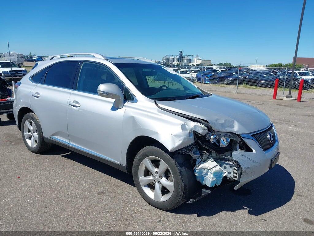 2T2BK1BA0AC076979 2010 LEXUS RX 350 photo no. 1