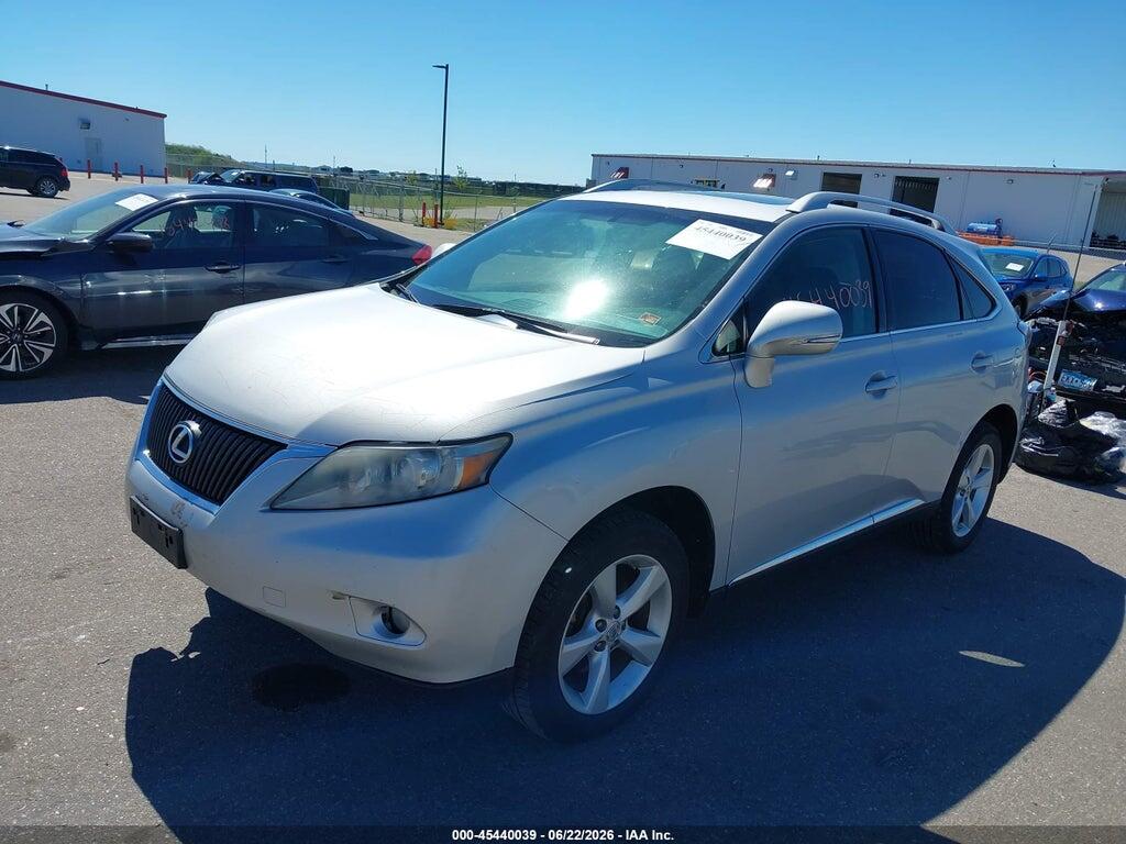 2T2BK1BA0AC076979 2010 LEXUS RX 350 photo no. 2