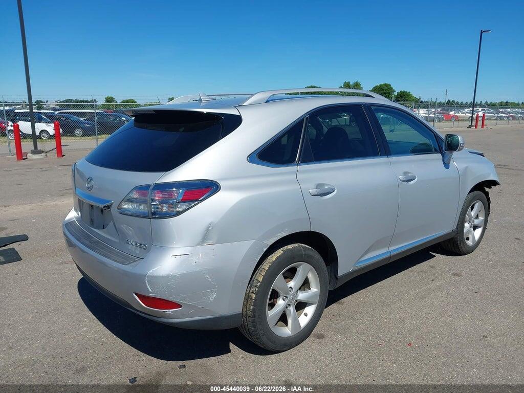 2T2BK1BA0AC076979 2010 LEXUS RX 350 photo no. 4