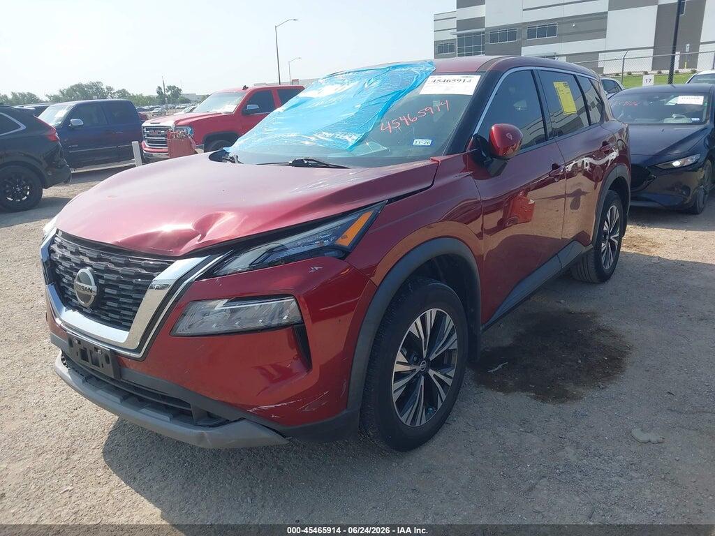 5N1AT3BA1MC840338 2021 NISSAN ROGUE photo no. 2