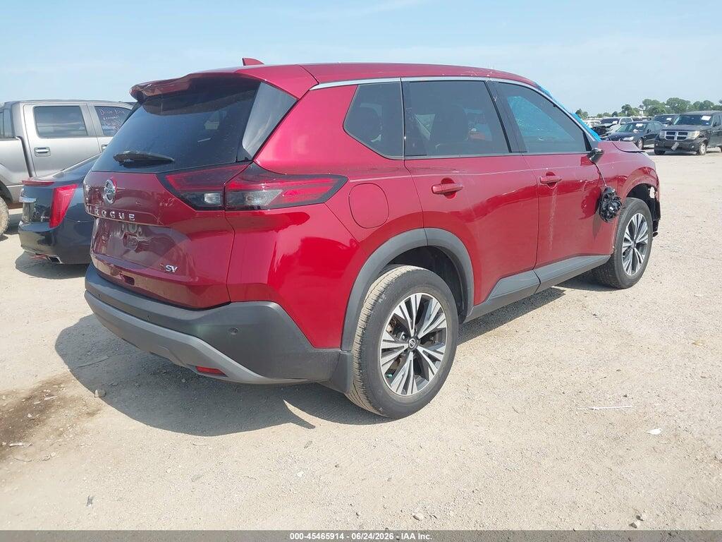 5N1AT3BA1MC840338 2021 NISSAN ROGUE photo no. 4