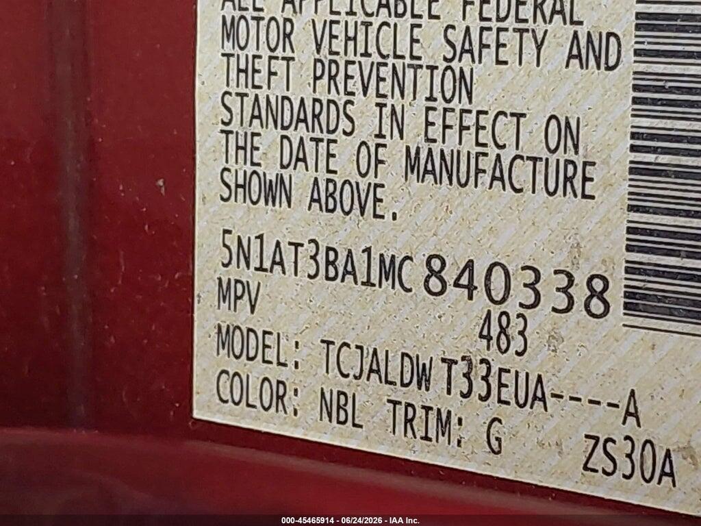 5N1AT3BA1MC840338 2021 NISSAN ROGUE photo no. 9