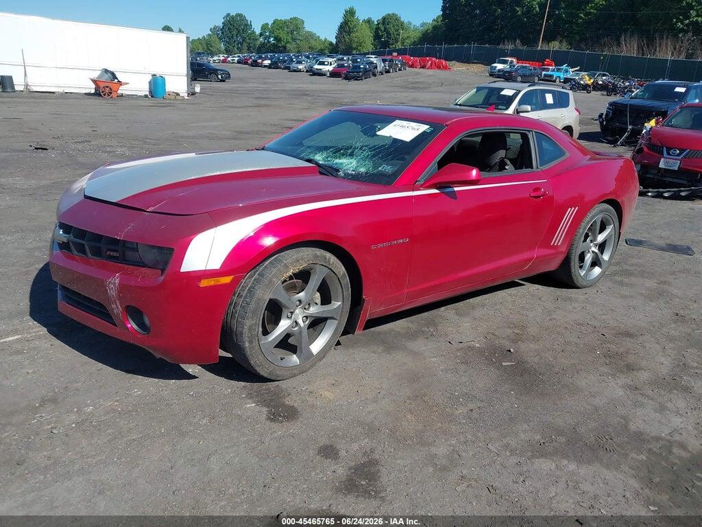 2G1FB1E32C9191095 2012 CHEVROLET CAMARO photo no. 2