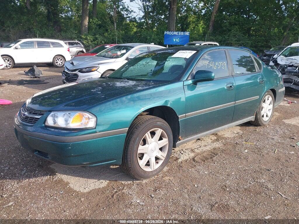 2G1WF52E119245582 2001 CHEVROLET IMPALA photo no. 2