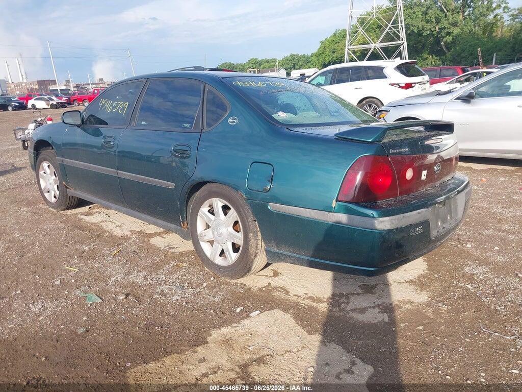 2G1WF52E119245582 2001 CHEVROLET IMPALA photo no. 3