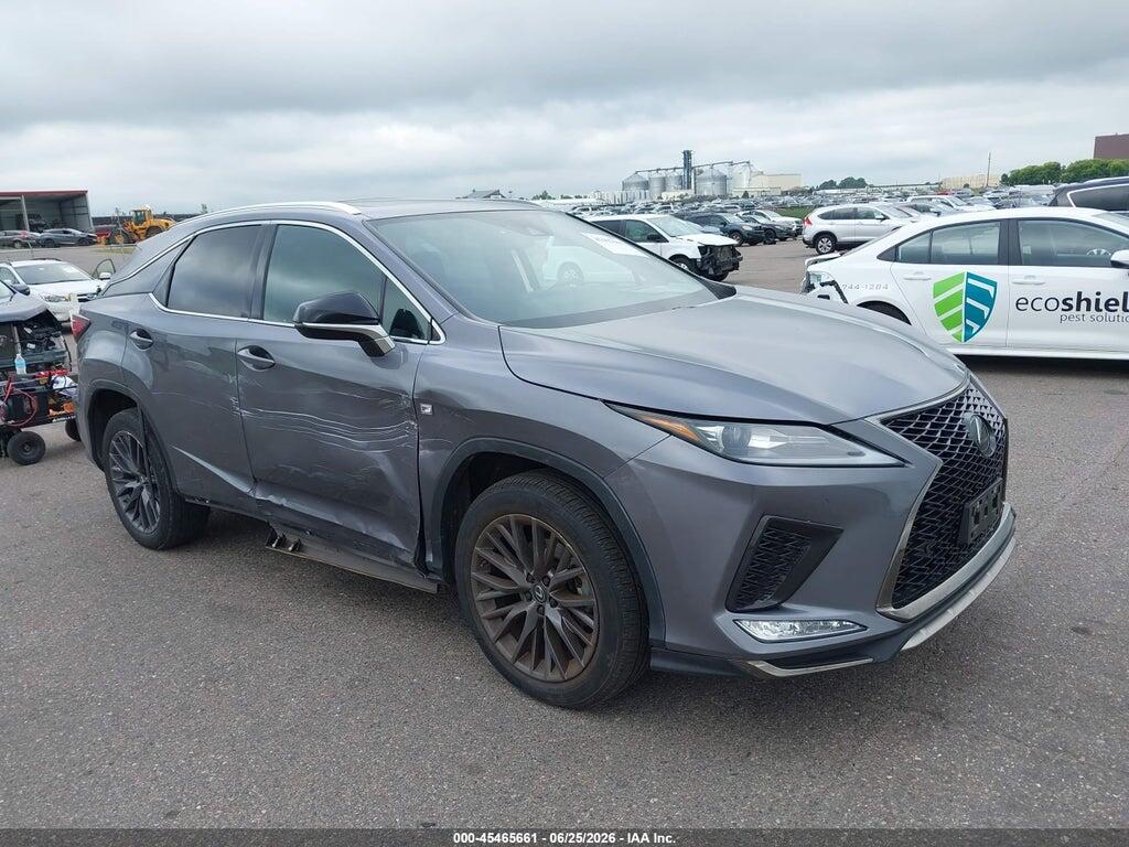 2T2SZMDA6NC339170 2022 LEXUS RX 350 photo no. 1
