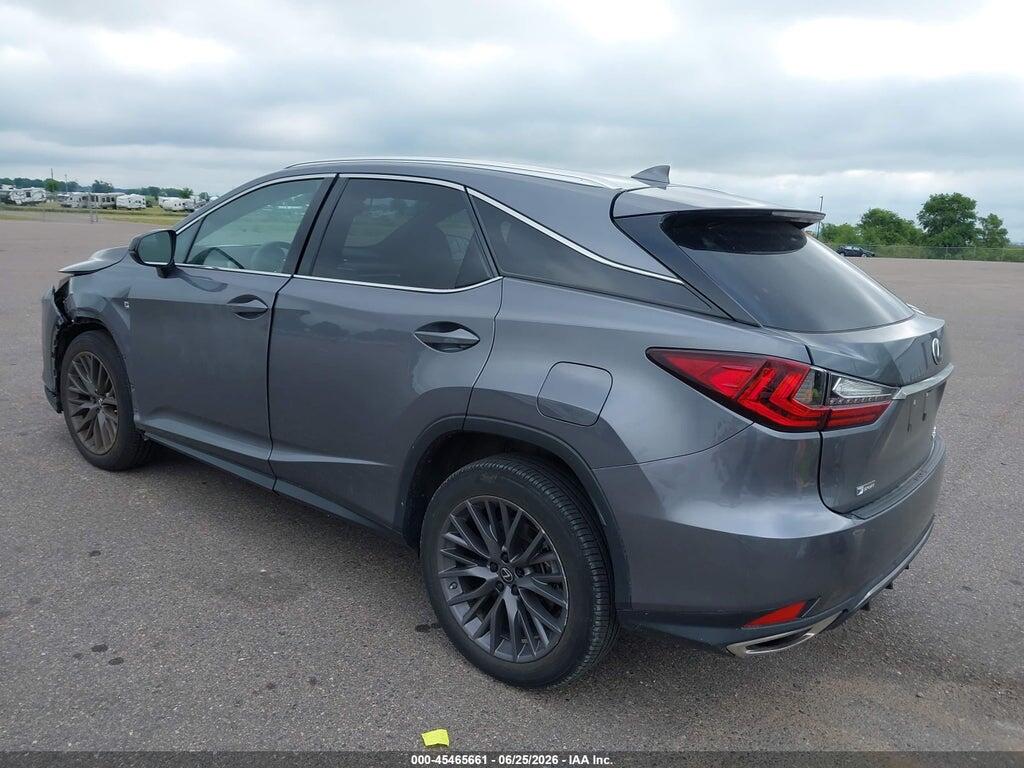 2T2SZMDA6NC339170 2022 LEXUS RX 350 photo no. 3