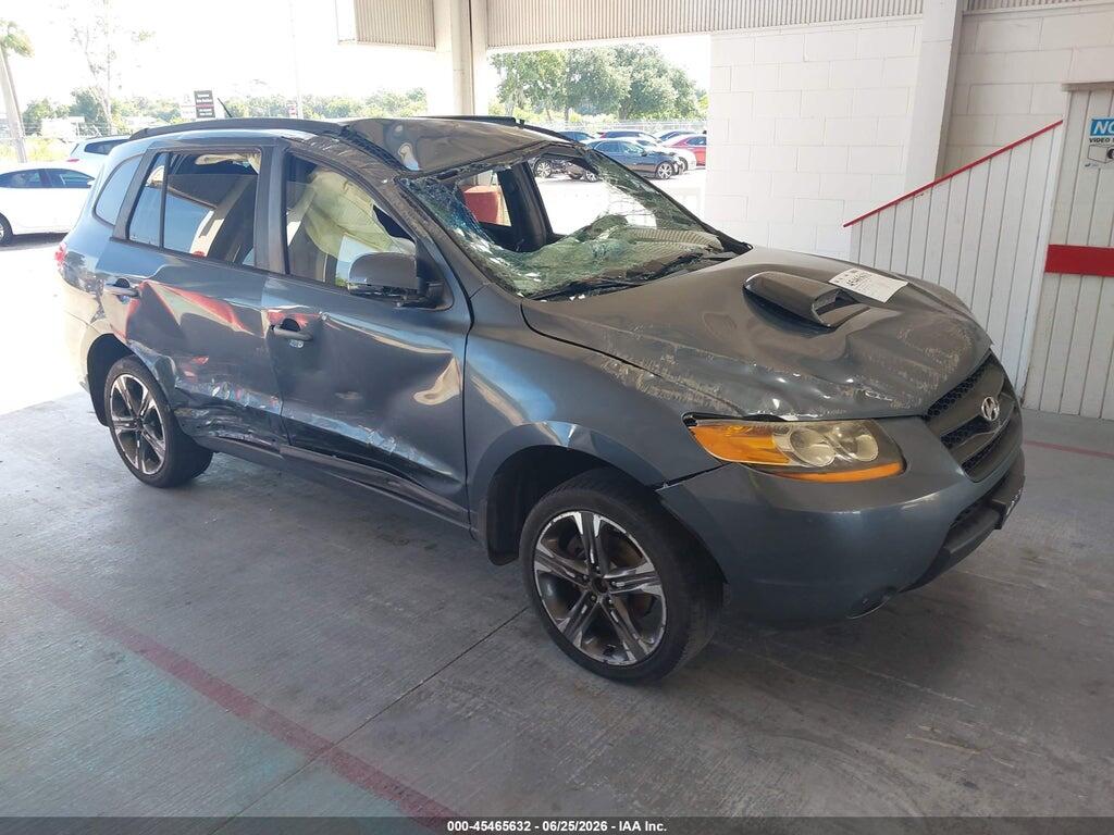5NMSG13D78H144908 2008 HYUNDAI SANTA FE photo no. 1