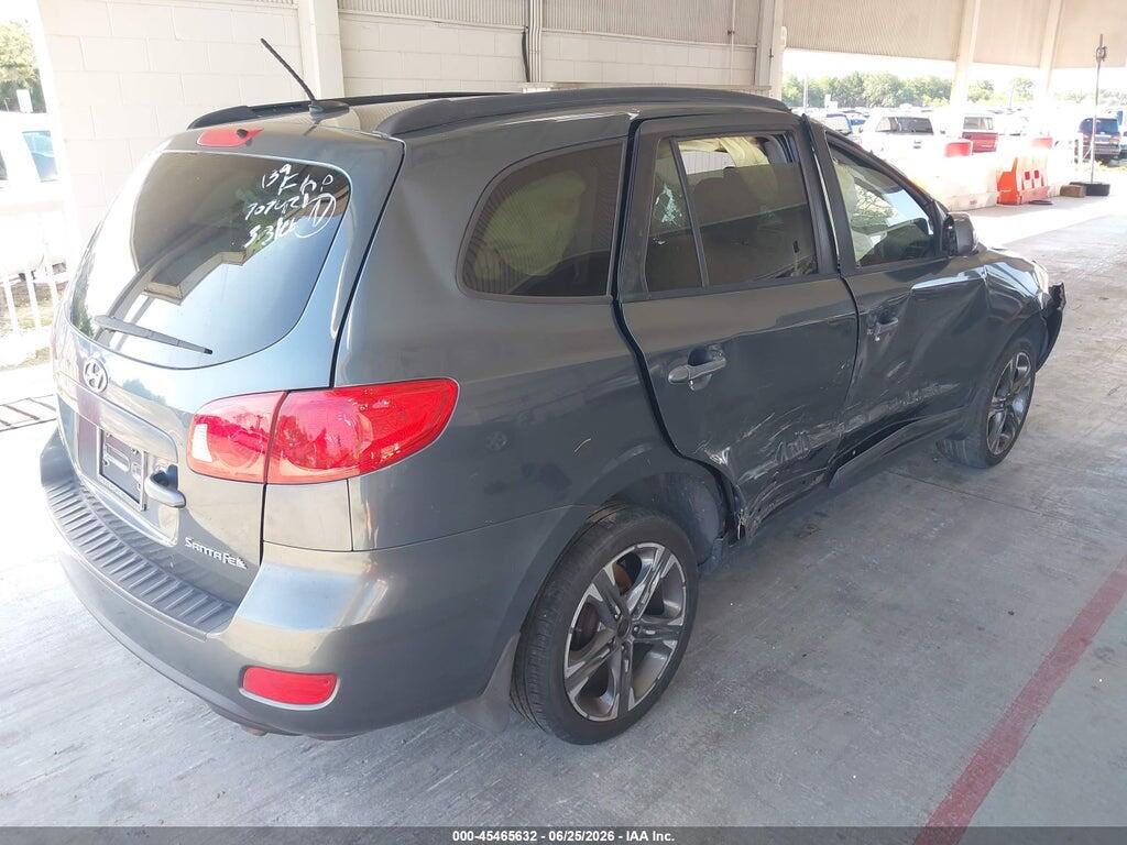 5NMSG13D78H144908 2008 HYUNDAI SANTA FE photo no. 4