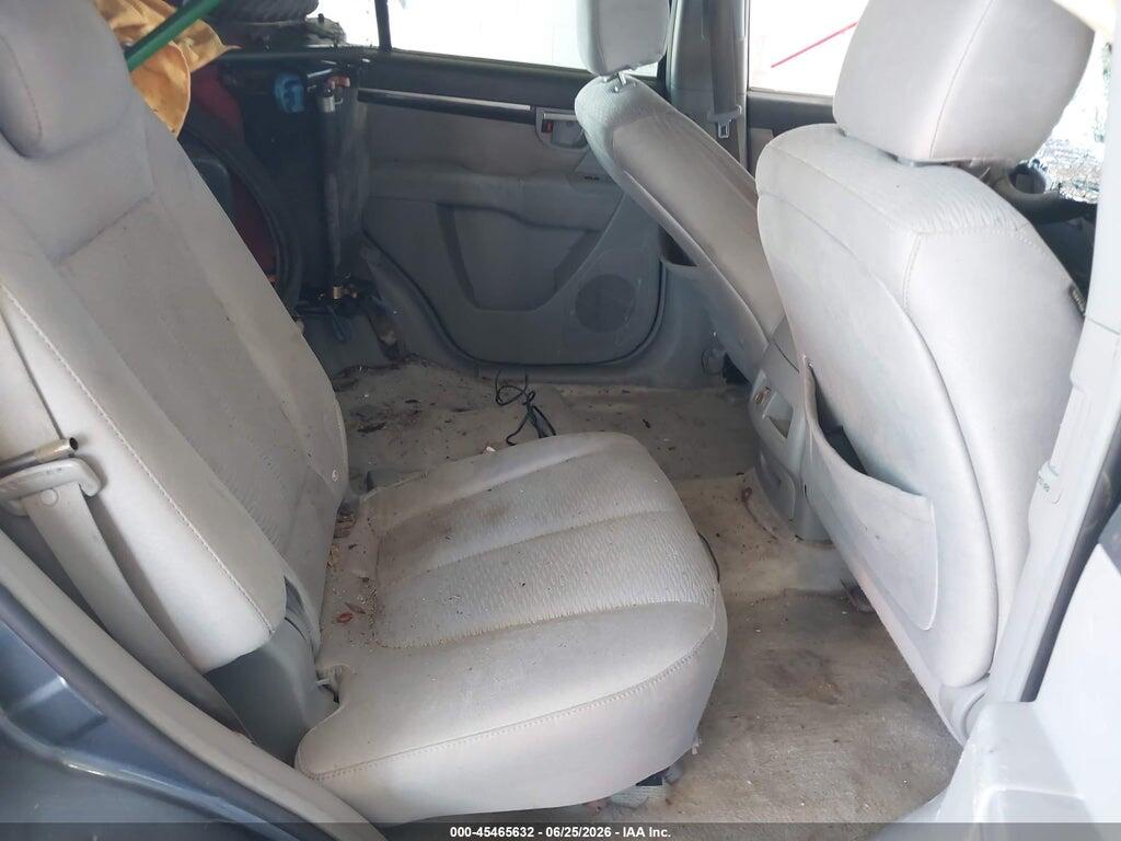 5NMSG13D78H144908 2008 HYUNDAI SANTA FE photo no. 8