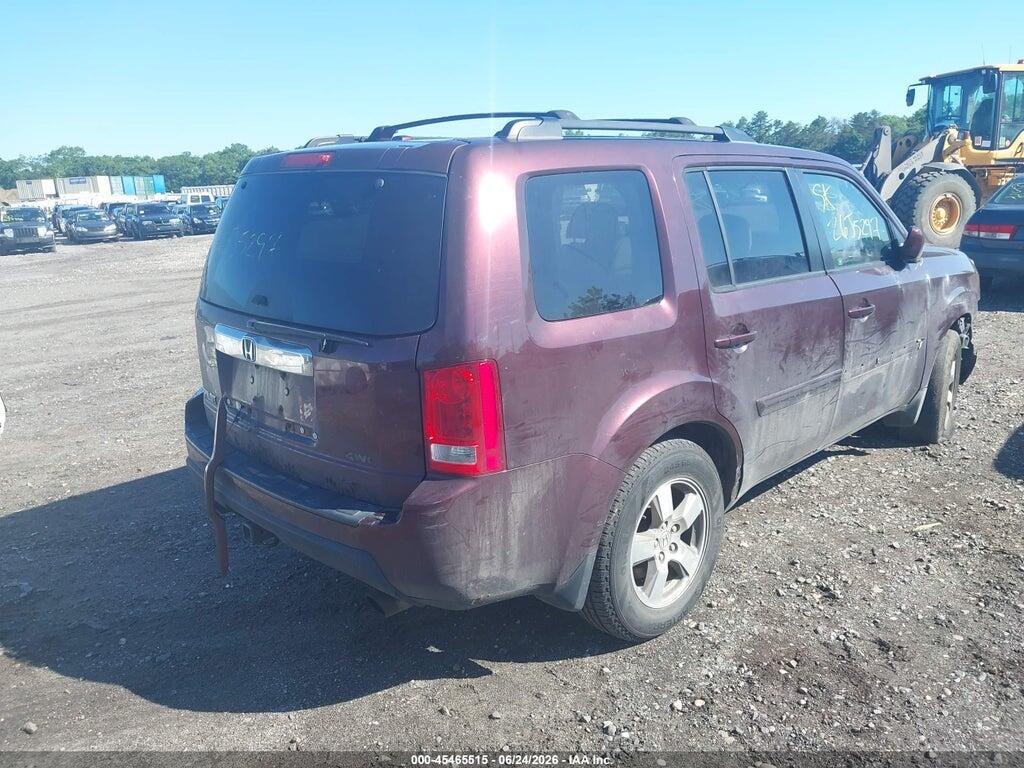 5FNYF48459B048804 2009 HONDA PILOT photo no. 4