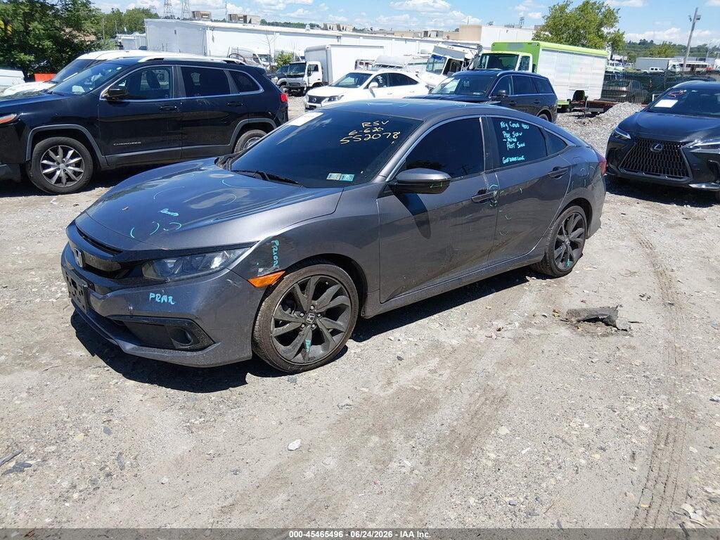 2HGFC2F84MH552078 2021 HONDA CIVIC photo no. 2