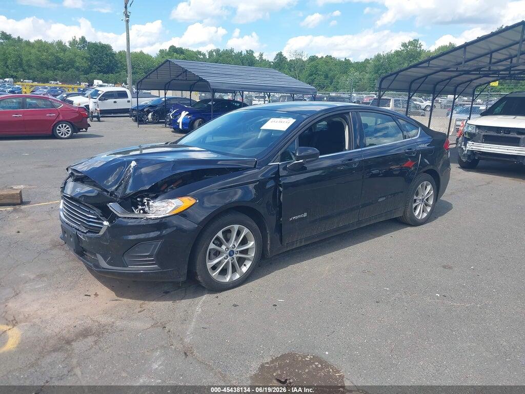 3FA6P0LU8KR258148 2019 FORD FUSION HYBRID photo no. 2