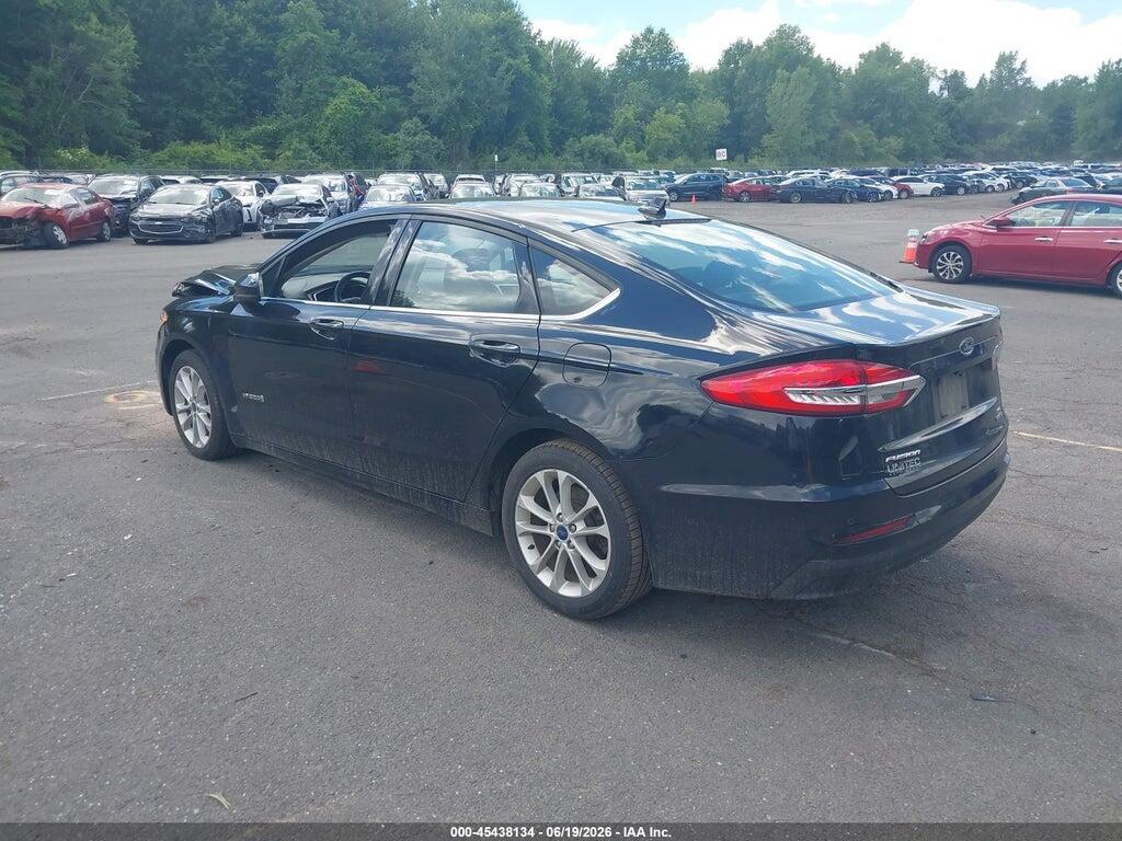 3FA6P0LU8KR258148 2019 FORD FUSION HYBRID photo no. 3