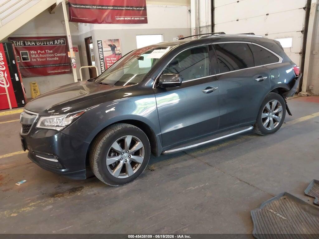 5FRYD4H92GB039779 2016 ACURA MDX photo no. 2