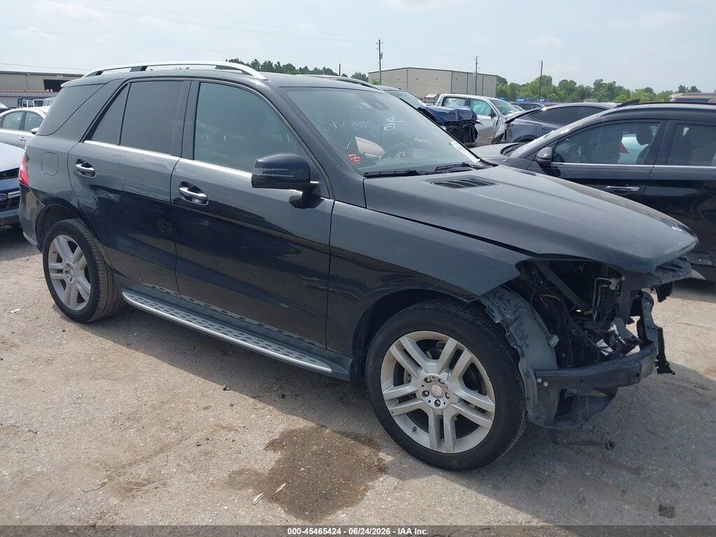 4JGDA5JB2FA603395 2015 MERCEDES-BENZ ML 350 photo no. 1
