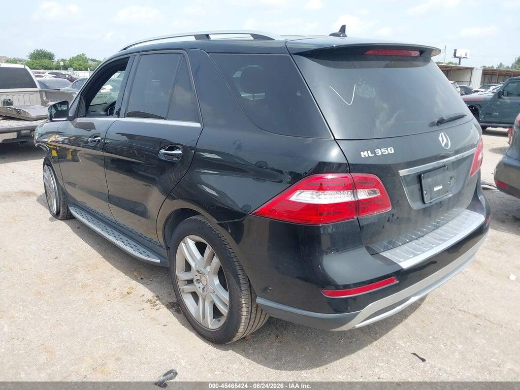 4JGDA5JB2FA603395 2015 MERCEDES-BENZ ML 350 photo no. 3