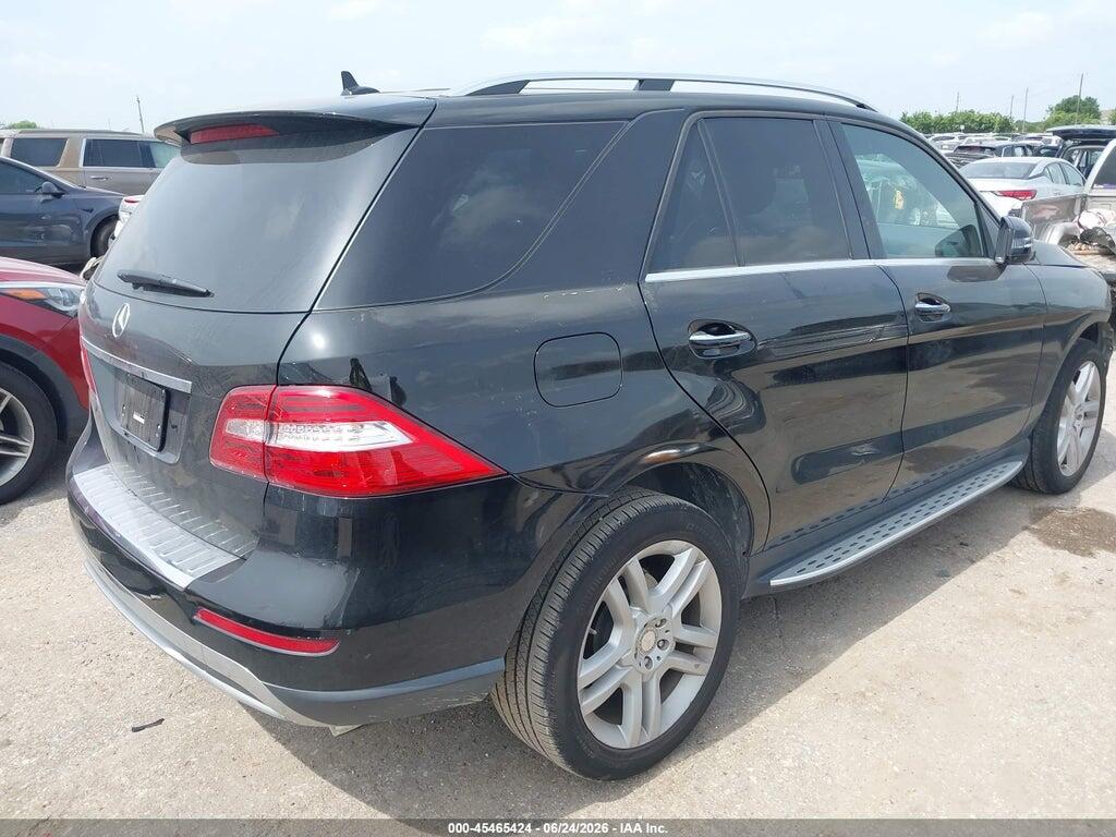 4JGDA5JB2FA603395 2015 MERCEDES-BENZ ML 350 photo no. 4