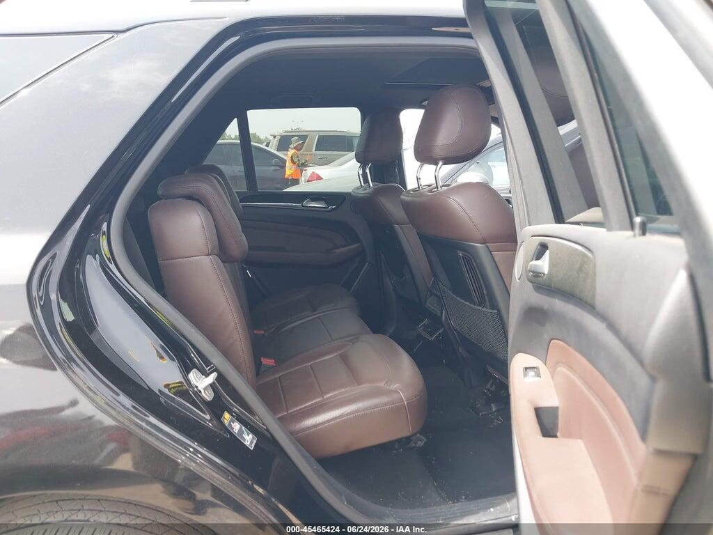 4JGDA5JB2FA603395 2015 MERCEDES-BENZ ML 350 photo no. 8
