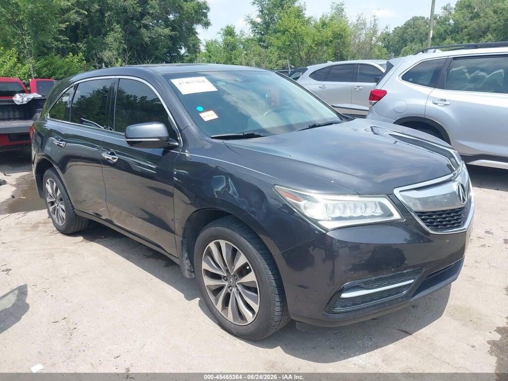 5FRYD4H45EB011962 2014 ACURA MDX photo no. 1