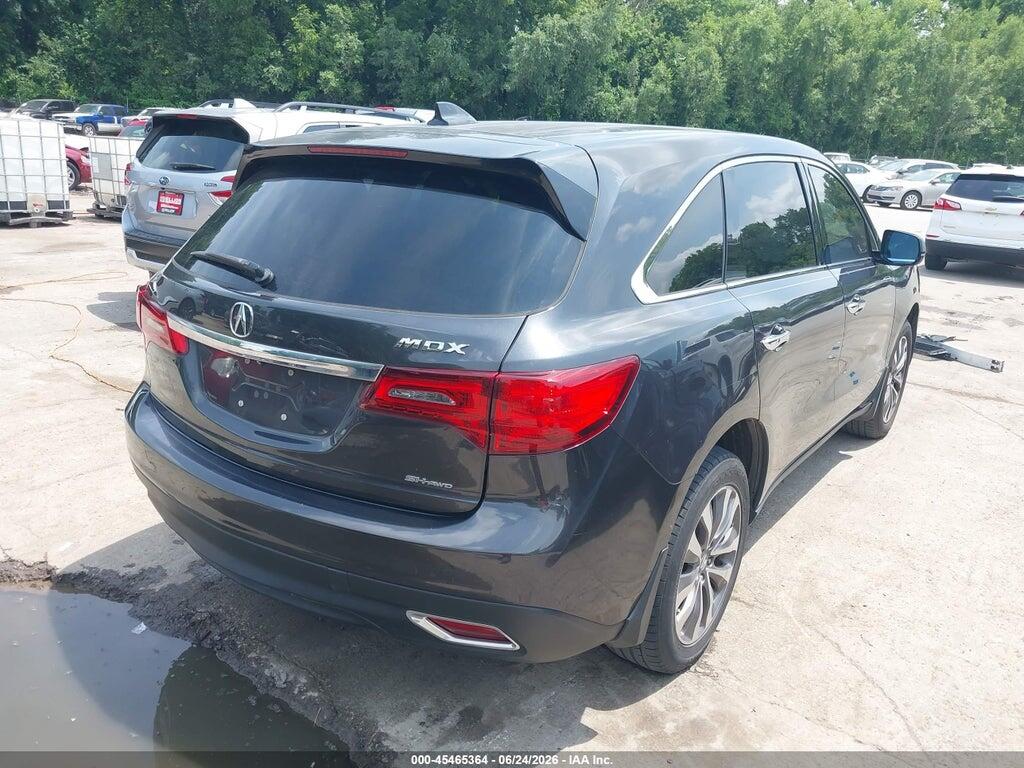 5FRYD4H45EB011962 2014 ACURA MDX photo no. 4