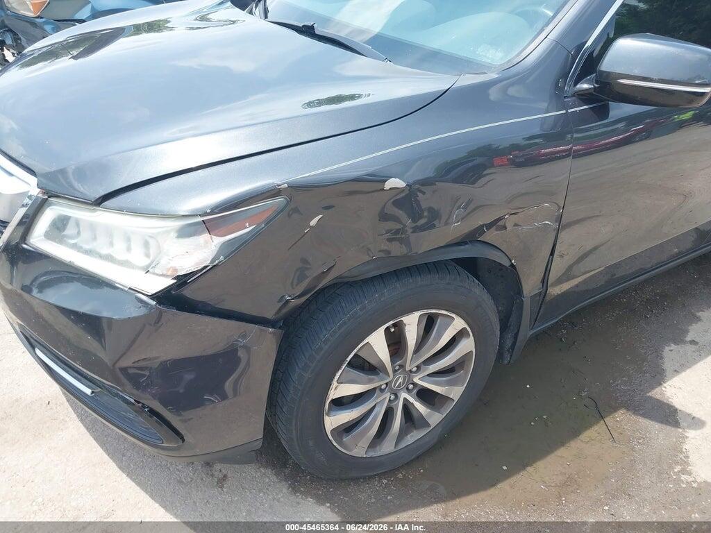 5FRYD4H45EB011962 2014 ACURA MDX photo no. 6