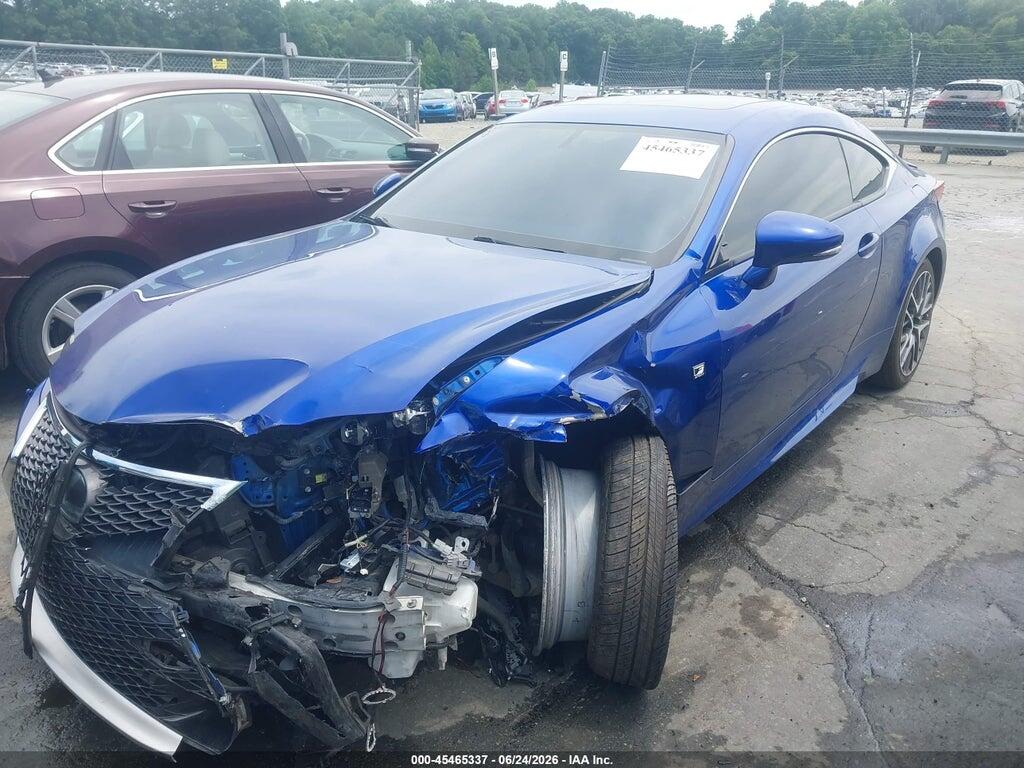 JTHSE5BC5F5005560 2015 LEXUS RC 350 photo no. 2