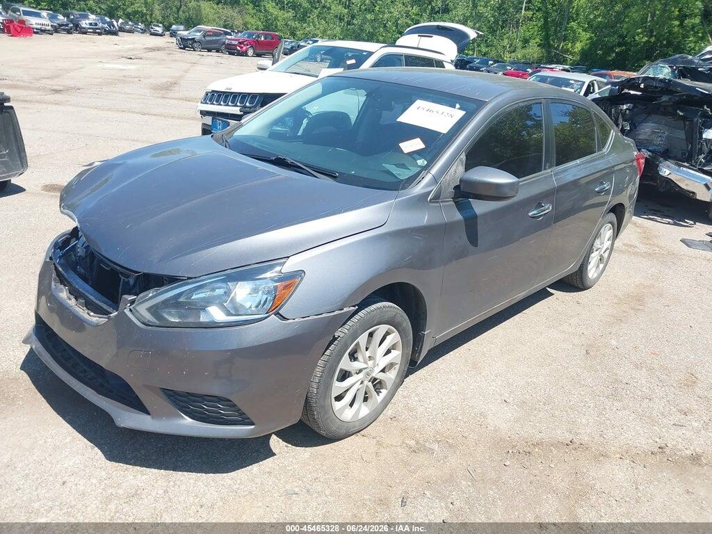 3N1AB7APXKL608653 2019 NISSAN SENTRA photo no. 2