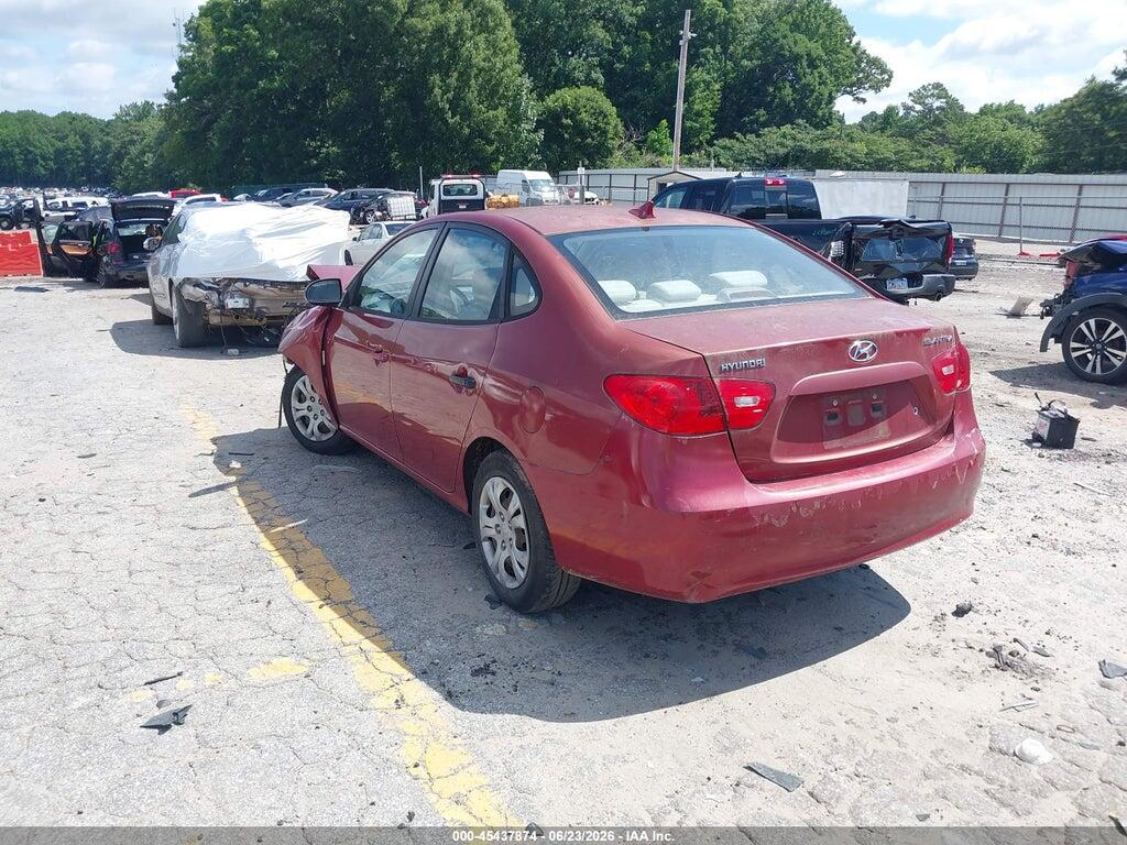 KMHDU46D39U719025 2009 HYUNDAI ELANTRA photo no. 3