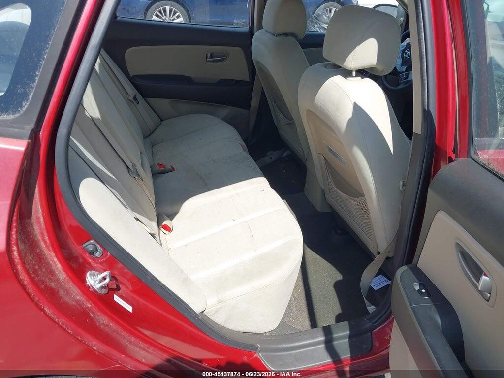 KMHDU46D39U719025 2009 HYUNDAI ELANTRA photo no. 8