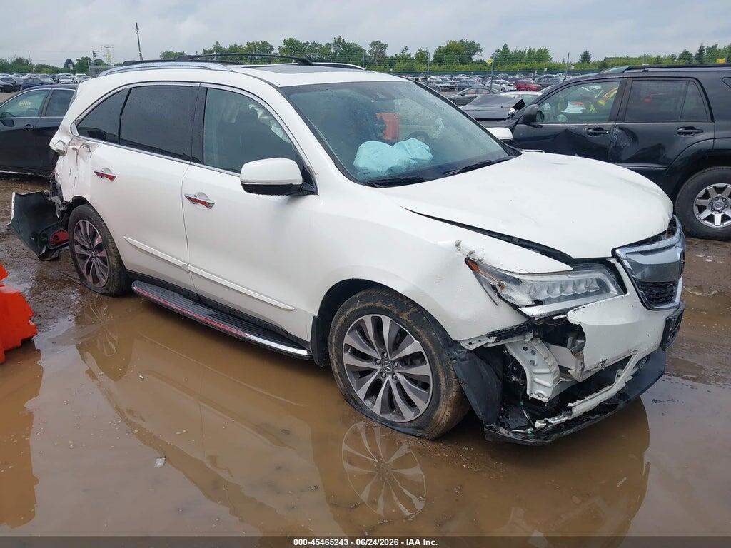 5FRYD4H45GB053017 2016 ACURA MDX photo no. 1