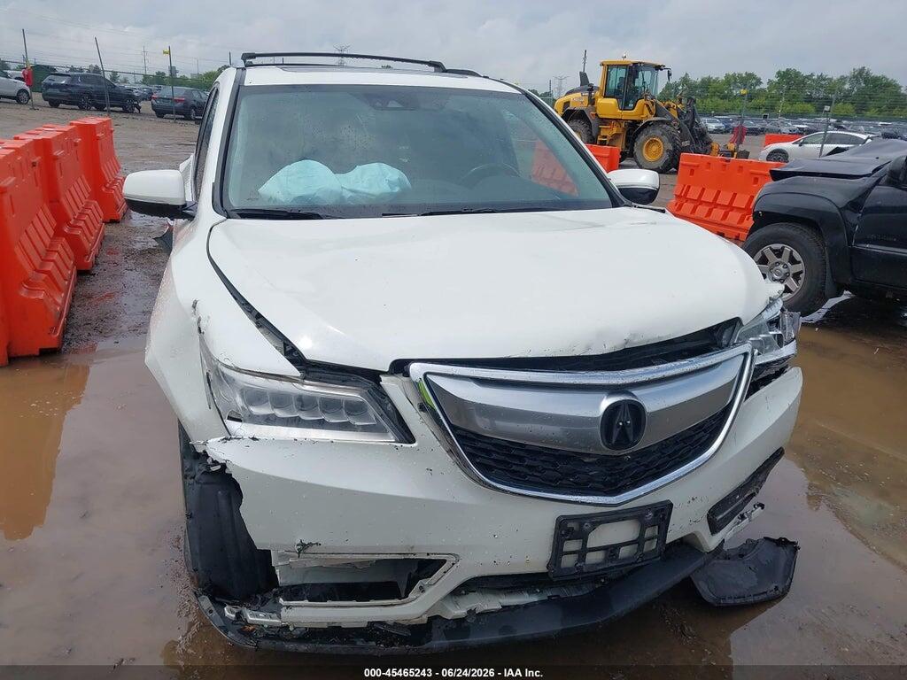 5FRYD4H45GB053017 2016 ACURA MDX photo no. 12