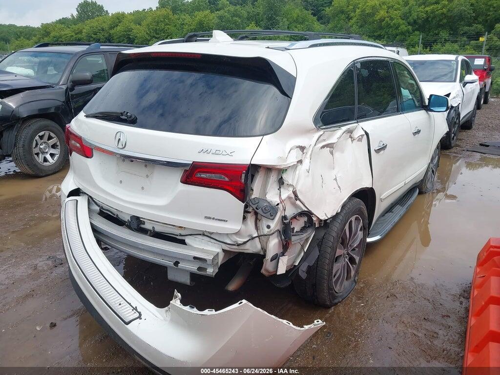 5FRYD4H45GB053017 2016 ACURA MDX photo no. 4